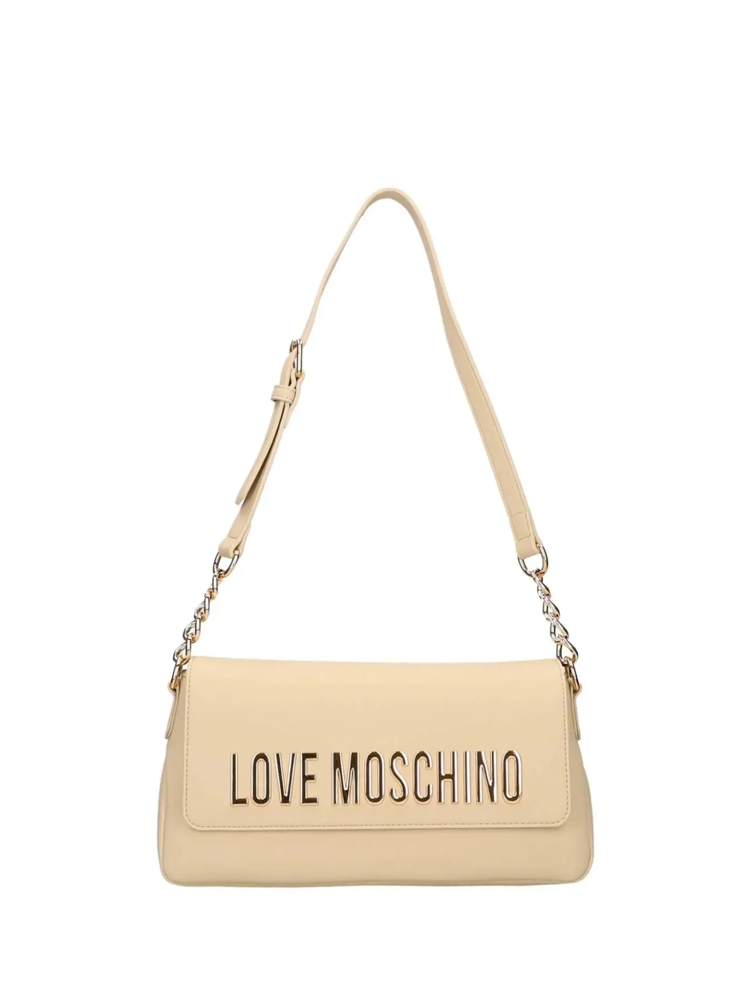 BORSA A SPALLA DONNA - LOVE MOSCHINO BURRO - JC4109PP1OKD0