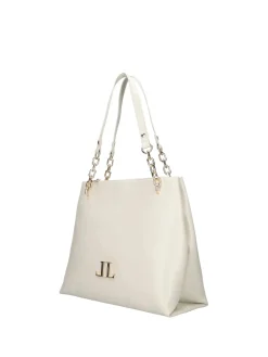 BORSA A SPALLA DONNA - LUMBERJACK BIANCO - LKP05WBA0101