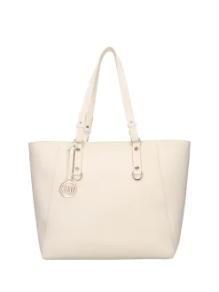 BORSA A SPALLA DONNA - LUMBERJACK BIANCO - LKP05WBA0301