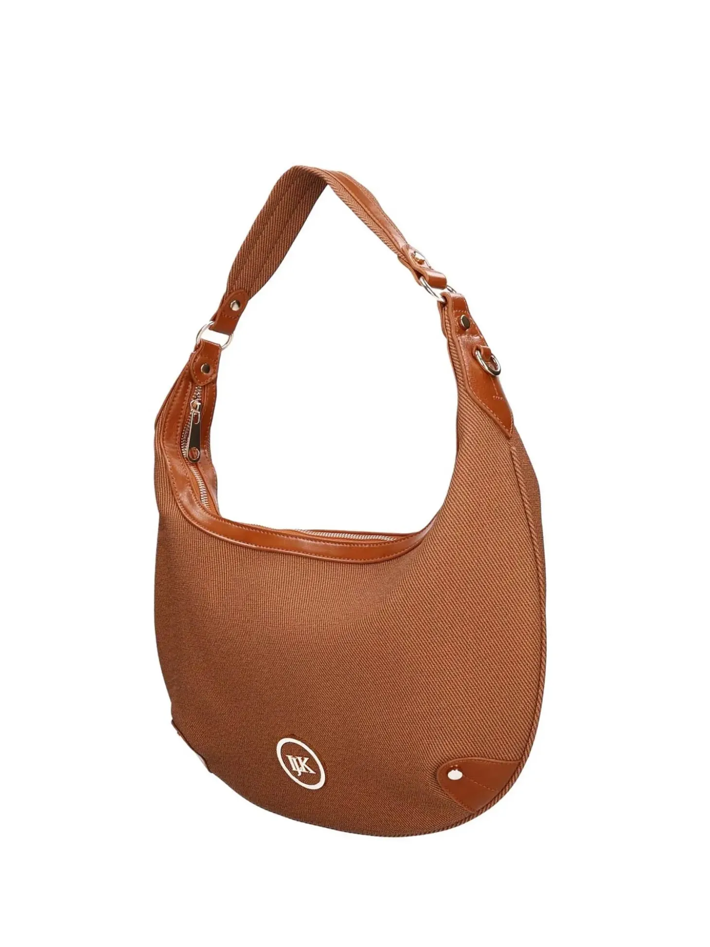 BORSA A SPALLA DONNA - LUMBERJACK MARRONE - LKP05WBA0703