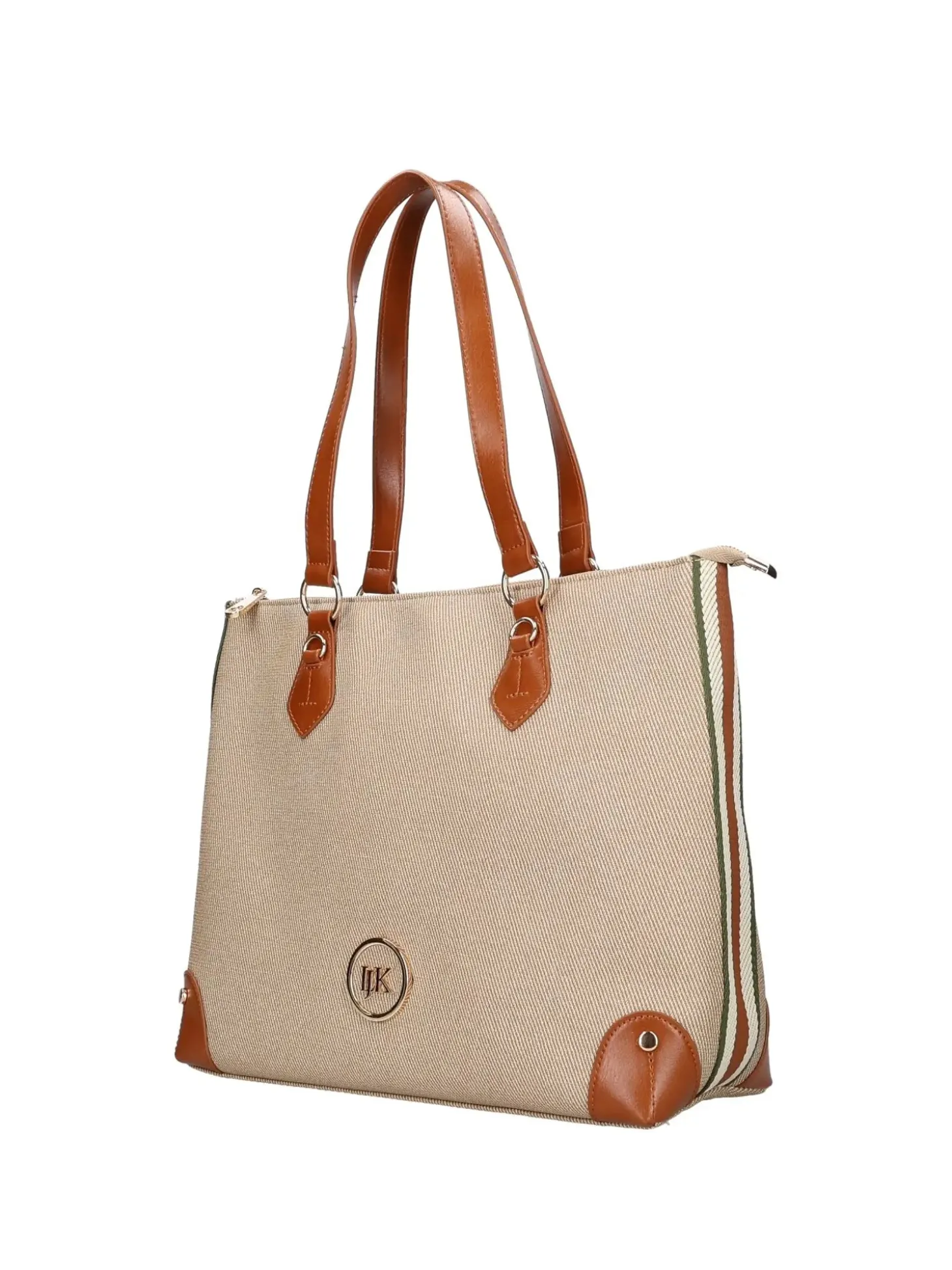 BORSA A SPALLA DONNA - LUMBERJACK NATURALE - LKP05WBA0701