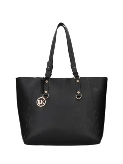 BORSA A SPALLA DONNA - LUMBERJACK NERO - LKP05WBA0301