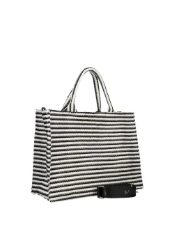 BORSA A SPALLA DONNA - MARC ELLIS MULTI-NERO - BUBY SALINAS L