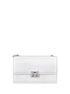BORSA A SPALLA DONNA - MARC ELLIS ARGENTO - FLAT SUPERMEE M.