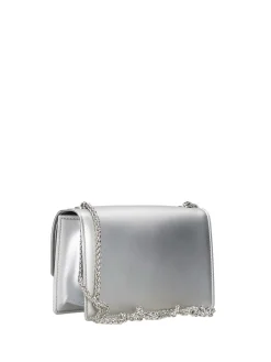 BORSA A SPALLA DONNA - MARC ELLIS ARGENTO - FLAT SUPERMEE M.