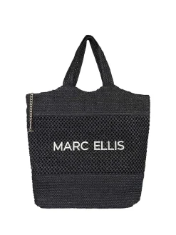 BORSA A SPALLA DONNA - MARC ELLIS NERO - BUBY ANTIGUA