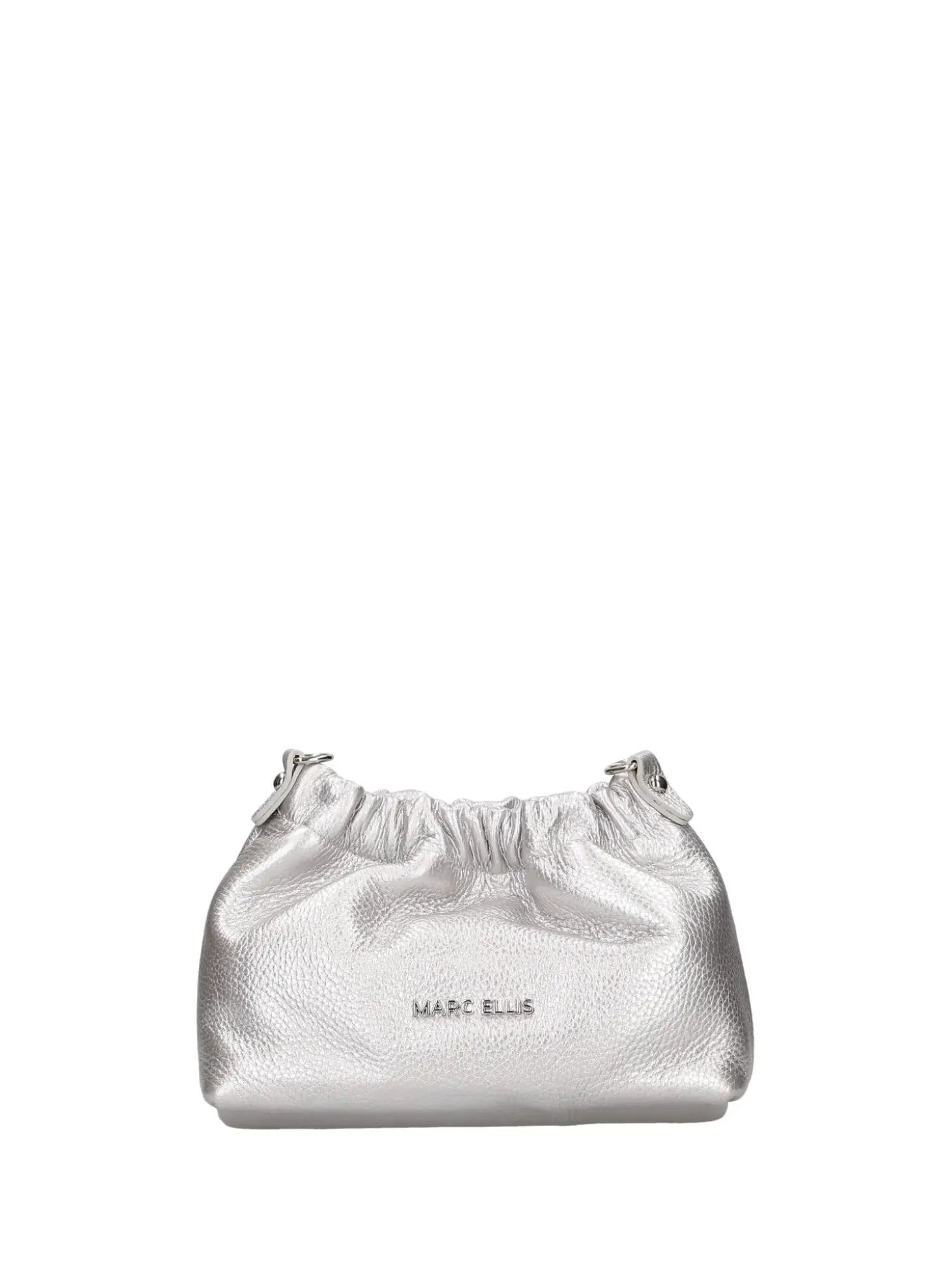BORSA A SPALLA DONNA - MARC ELLIS ARGENTO - HELENA DO LT