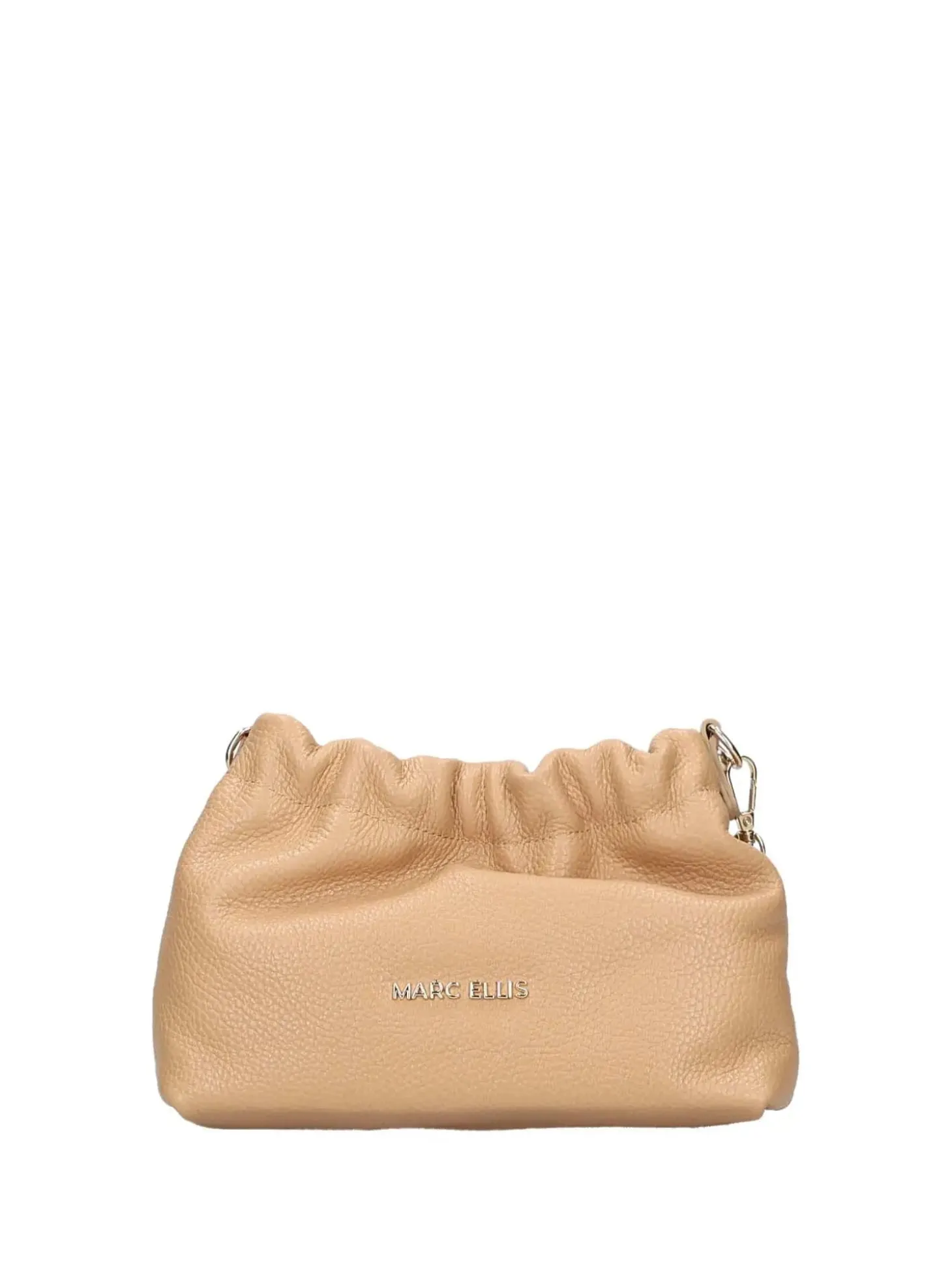 BORSA A SPALLA DONNA - MARC ELLIS CAFFE-ORO - HELENA DO LT