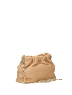 BORSA A SPALLA DONNA - MARC ELLIS CAFFE-ORO - HELENA DO LT