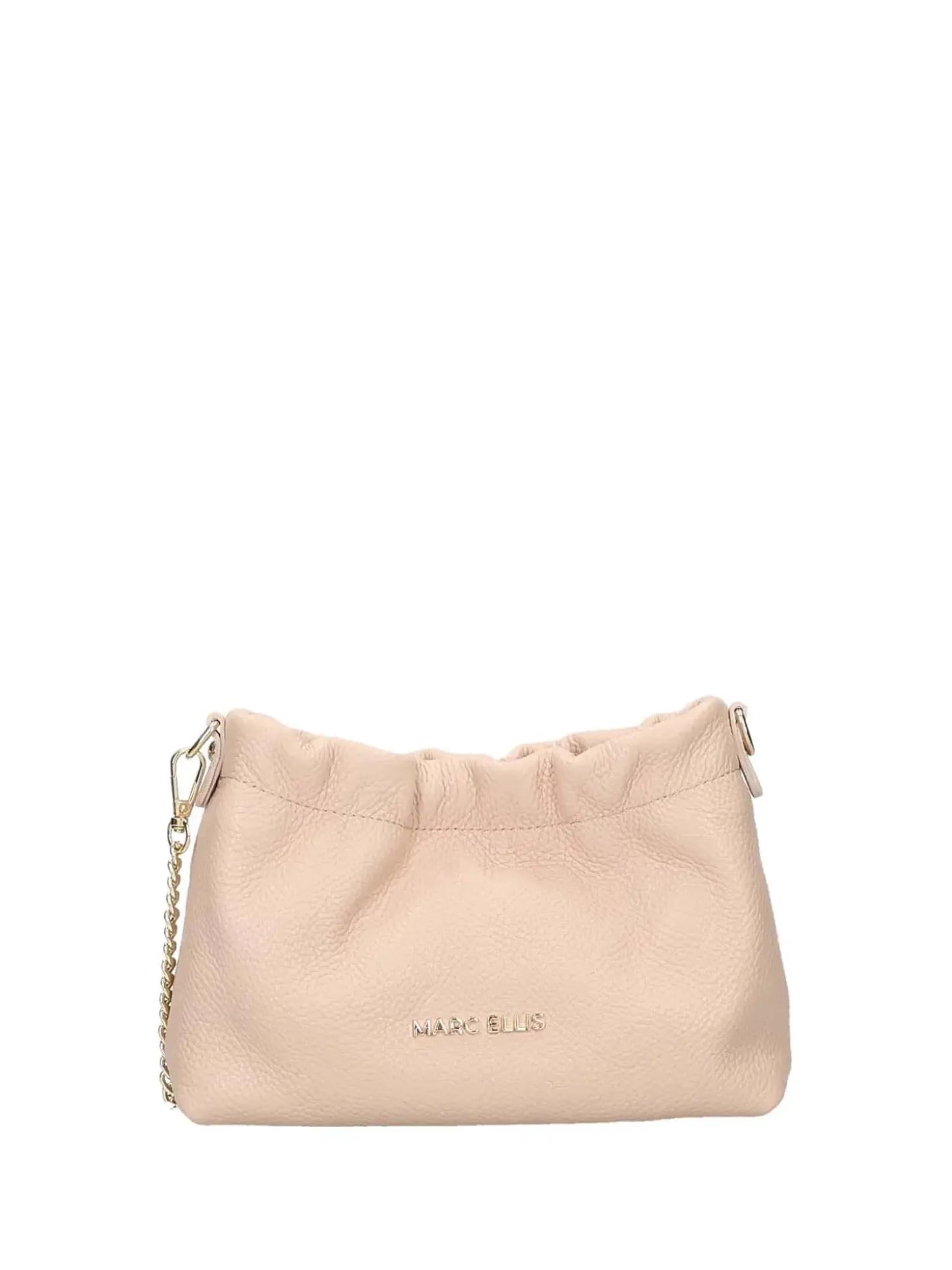BORSA A SPALLA DONNA - MARC ELLIS NUDO-ORO - HELENA DO LT