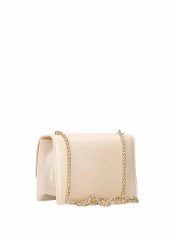 BORSA A SPALLA DONNA - MARC ELLIS BEIGE-ORO - FLAT SUPERMEE M.
