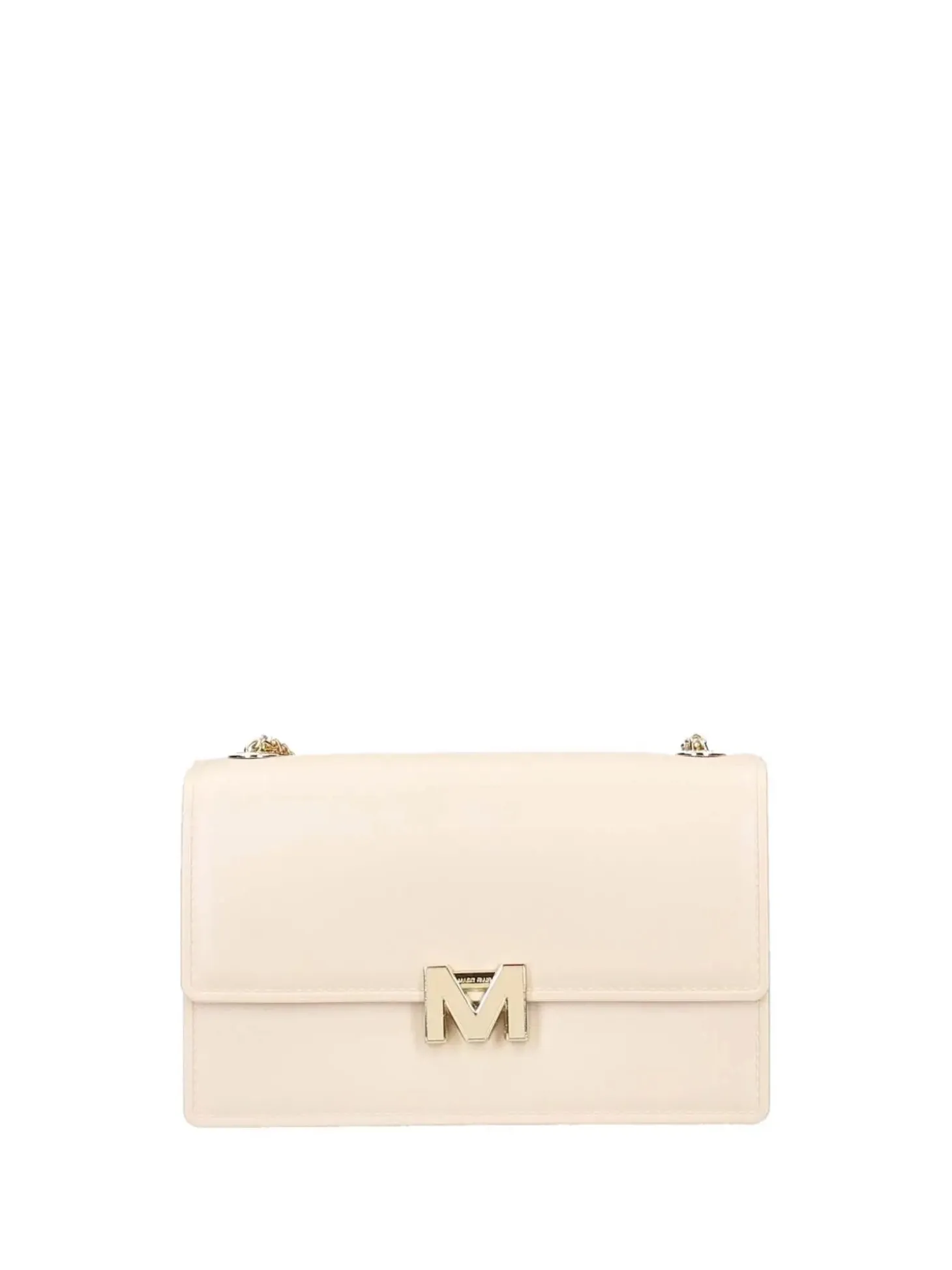 BORSA A SPALLA DONNA - MARC ELLIS BEIGE-ORO - FLAT SUPERMEE M.