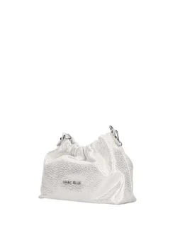 BORSA A SPALLA DONNA - MARC ELLIS ARGENTO - HELENA SUEDE LUX