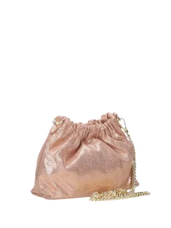 BORSA A SPALLA DONNA - MARC ELLIS ROSA - HELENA SUEDE LUX