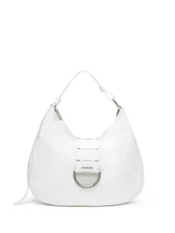 BORSA A SPALLA DONNA - NERO GIARDINI BIANCO - E644161D