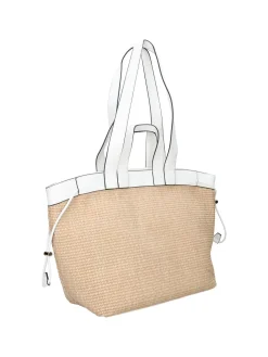 BORSA A SPALLA DONNA - NINI BIANCO - 26308