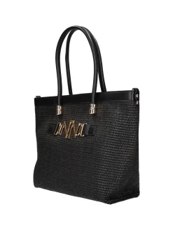 BORSA A SPALLA DONNA - NINI NERO - 26305