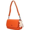 BORSA A SPALLA DONNA - PASH BAG ARANCIO - 19697-LIK-S6B-P