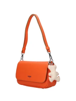 BORSA A SPALLA DONNA - PASH BAG ARANCIO - 19697-LIK-S6B-P