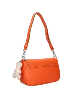 BORSA A SPALLA DONNA - PASH BAG ARANCIO - 19697-LIK-S6B-P