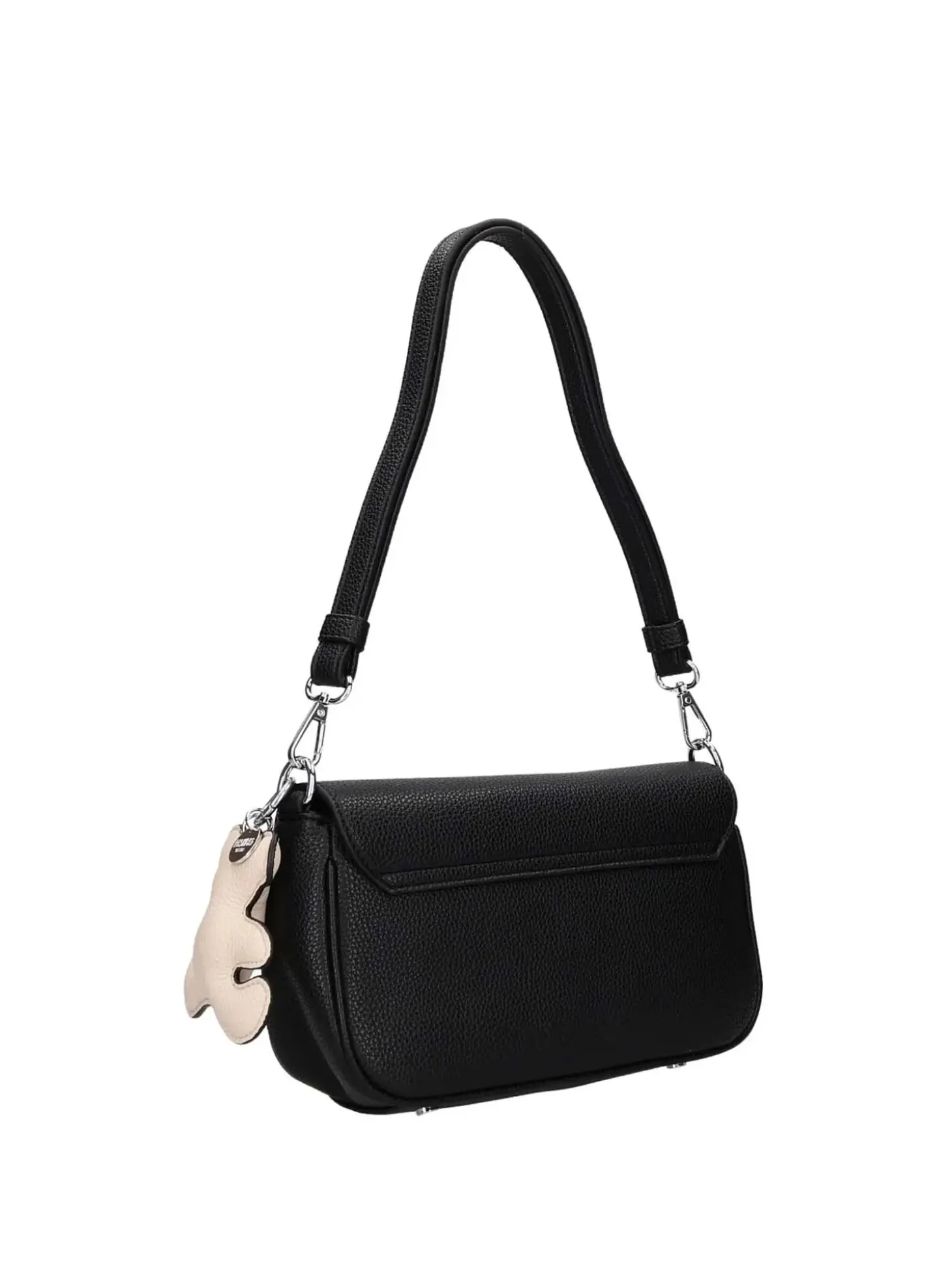BORSA A SPALLA DONNA - PASH BAG NERO - 19694-LIK-S6B-P
