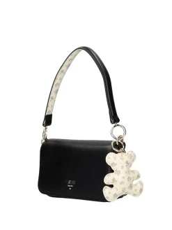 BORSA A SPALLA DONNA - PASH BAG NERO - 19745-MIS-S6B-P