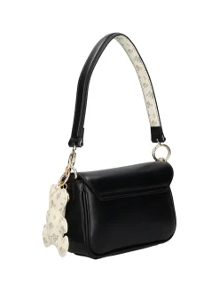 BORSA A SPALLA DONNA - PASH BAG NERO - 19745-MIS-S6B-P