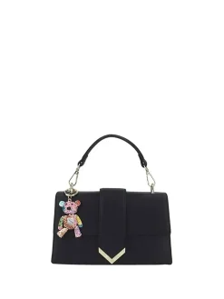 BORSA A SPALLA DONNA - PASH BAG NERO - 17294-KAY-S5M-P