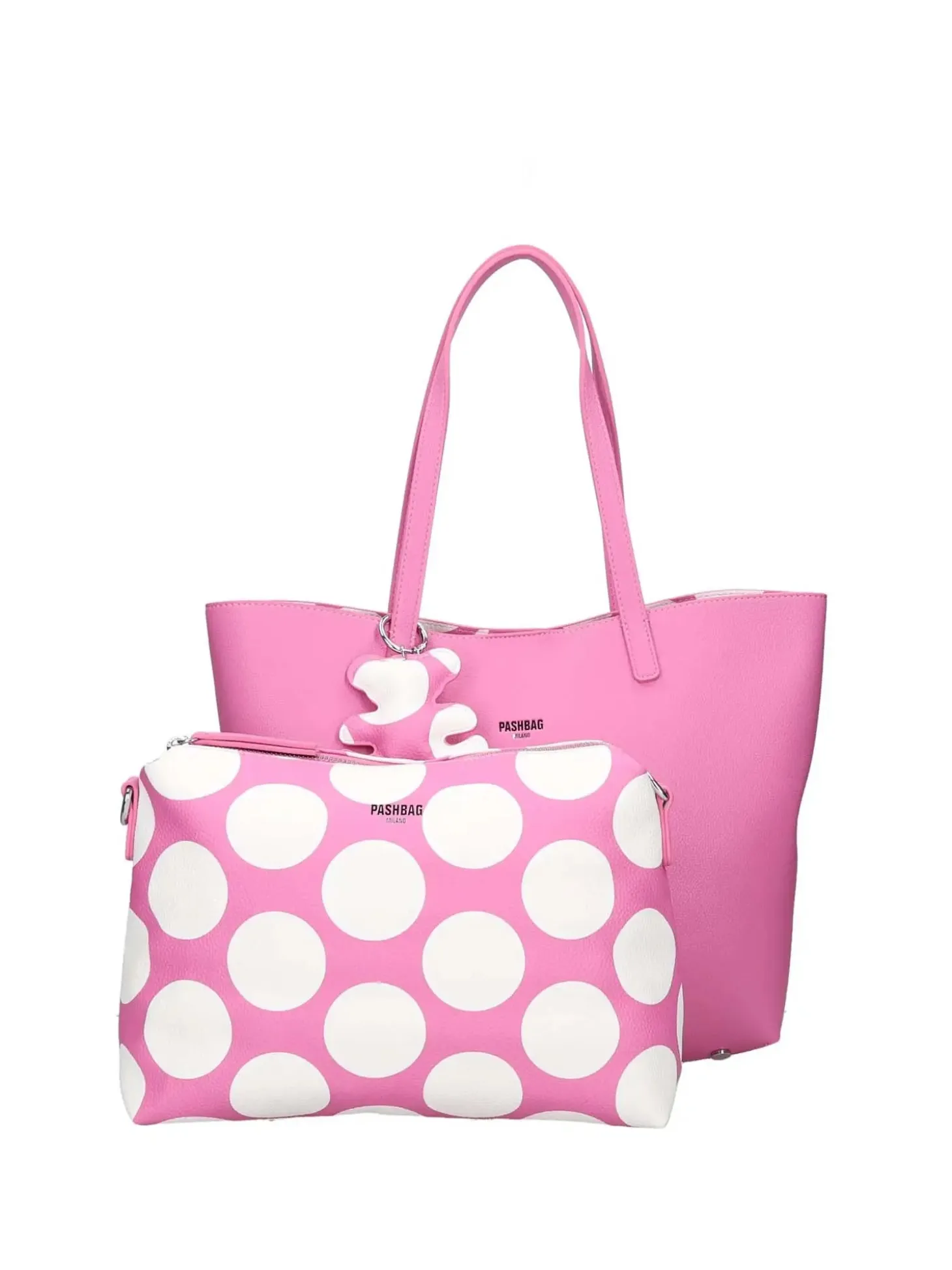 BORSA A SPALLA DONNA - PASH BAG ROSA - 19720-LIK-S6B-P
