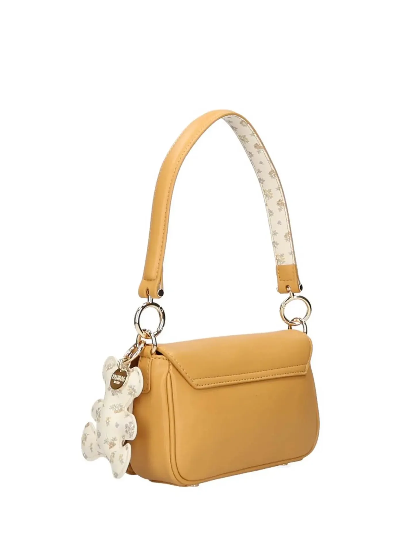 BORSA A SPALLA DONNA - PASH BAG TAN - 19747-MIS-S6B-P