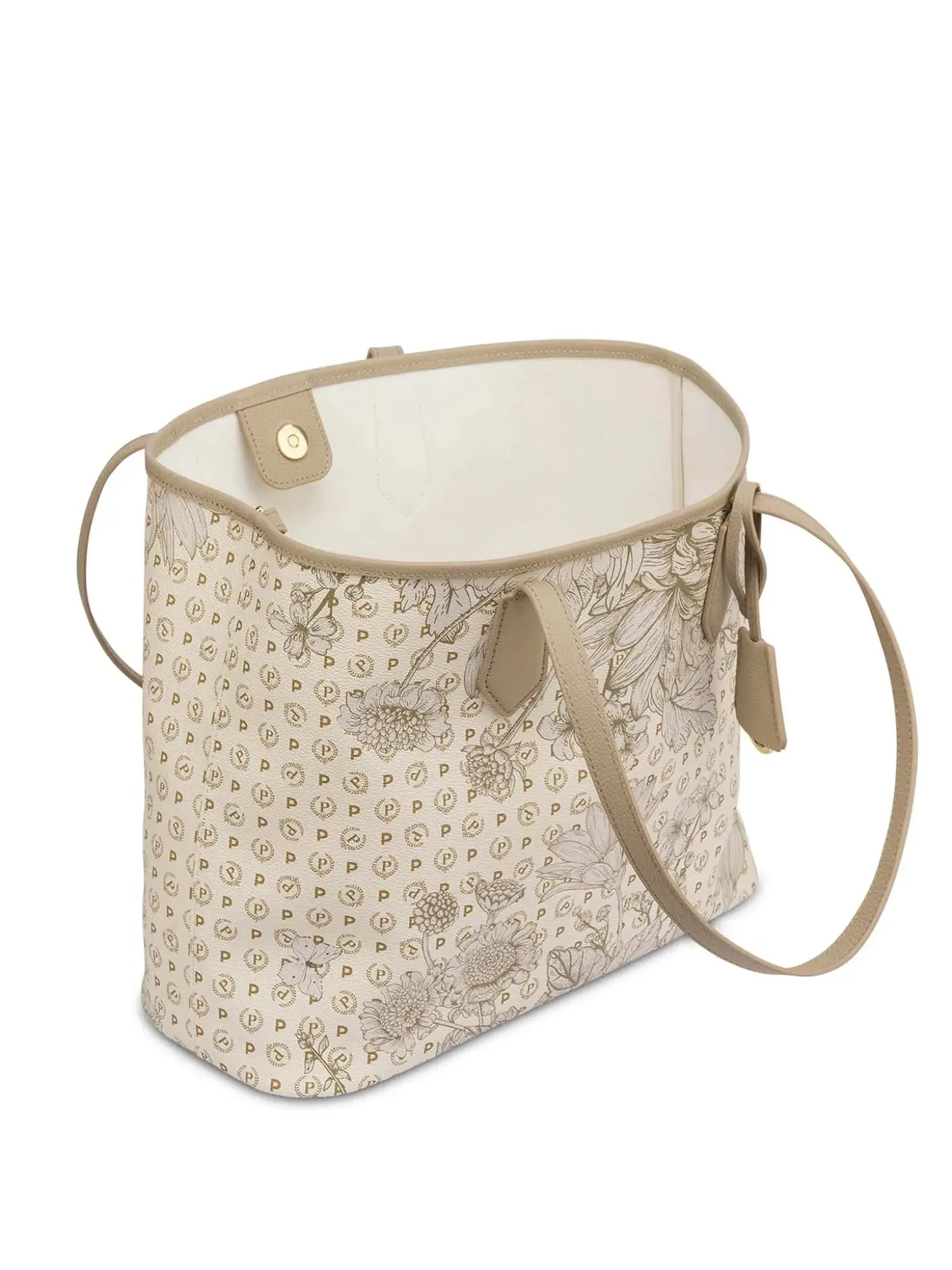BORSA A SPALLA DONNA - POLLINI AVORIO-GHIACCIO - TE8427PP06Q55