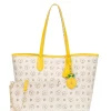 BORSA A SPALLA DONNA - POLLINI AVORIO-GIALLO - TE8427PP06Q1Y