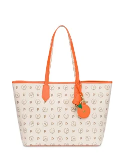 BORSA A SPALLA DONNA - POLLINI AVORIO-ARANCIO - TE8427PP06Q1Y