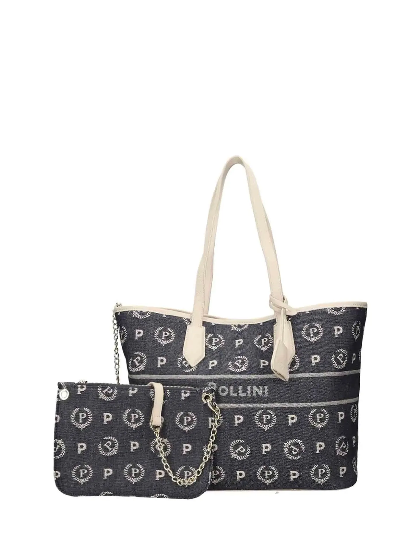 BORSA A SPALLA DONNA - POLLINI BLU - TE8427PP06Q6G