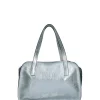 BORSA A SPALLA DONNA - REBELLE ARGENTO-BIANCO - REB0163 P0025