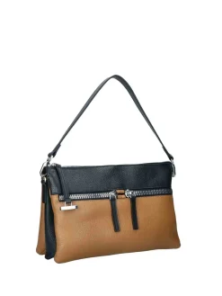 BORSA A SPALLA DONNA - REBELLE ARANCIO - REB0253 P0001
