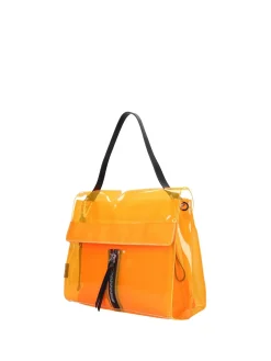 BORSA A SPALLA DONNA - REBELLE ARANCIO - REB0192 P0027