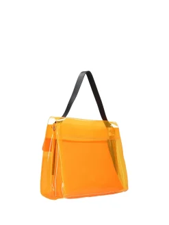 BORSA A SPALLA DONNA - REBELLE ARANCIO - REB0192 P0027