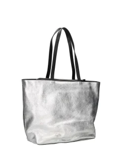 BORSA A SPALLA DONNA - REBELLE ARGENTO - REB0174 P0016