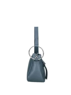 BORSA A SPALLA DONNA - REBELLE BLU - REB0245 P0001