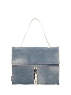 BORSA A SPALLA DONNA - REBELLE BIANCO - REB0176 T0006