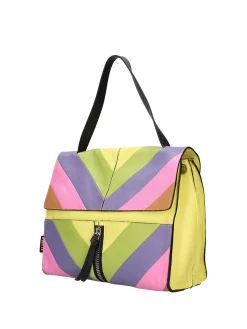 BORSA A SPALLA DONNA - REBELLE GIALLO - REB0185 P0022