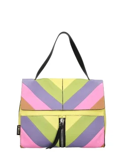 BORSA A SPALLA DONNA - REBELLE GIALLO - REB0185 P0022