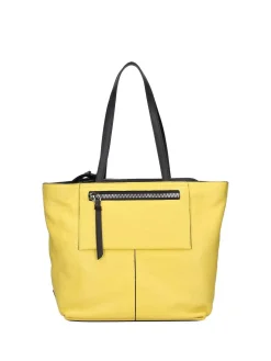 BORSA A SPALLA DONNA - REBELLE GIALLO - REB0174 P0001