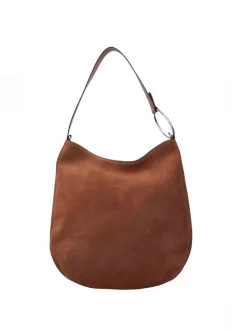 BORSA A SPALLA DONNA - REBELLE MARRONE - REB0247 P0004