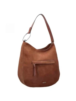 BORSA A SPALLA DONNA - REBELLE MARRONE - REB0247 P0004