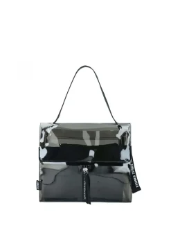 BORSA A SPALLA DONNA - REBELLE NERO - REB0192 P0027