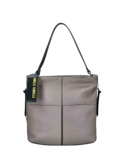 BORSA A SPALLA DONNA - REBELLE TAUPE - REB0235 P0001