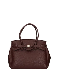 BORSA A SPALLA DONNA - SAVE MY BAG MARRONE - S62-MISS-L-PUB
