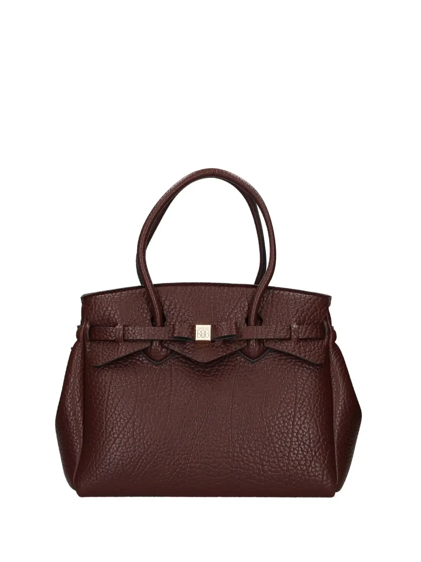 BORSA A SPALLA DONNA - SAVE MY BAG MARRONE - S62-MISS-L-PUB